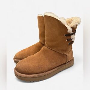 UGG Tan Suede Winter Boots